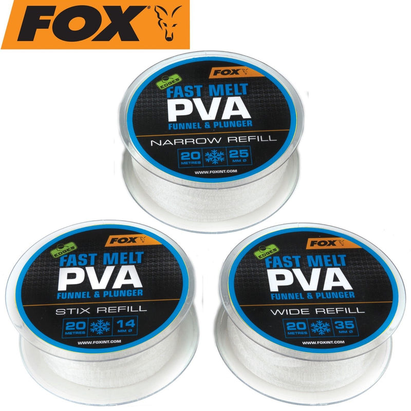 Fox Edges Slow Melt PVA Mesh Refill 20m Narrow or Wide